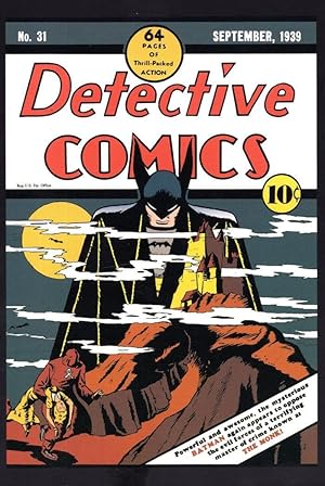 Seller image for Detective Comics No 39 Historic WW2 Batman Art DC Book Comic Postcard for sale by Postcard Finder