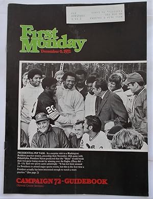 Bild des Verkufers fr First Monday (Vol. 1 No. 5 - December 6, 1971) (Magazine) zum Verkauf von Bloomsbury Books