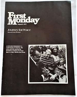 Bild des Verkufers fr First Monday (Vol. 1 No. 1 - August 2, 1971) (Magazine) zum Verkauf von Bloomsbury Books