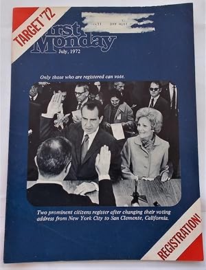 Seller image for First Monday (July 1972) (Special Issue) (Magazine) for sale by Bloomsbury Books