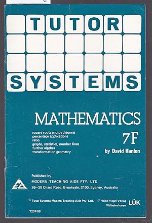 Tutor Systems : Mathematics 7F : For Use with Tutor Systems 24 Tile Pattern Board