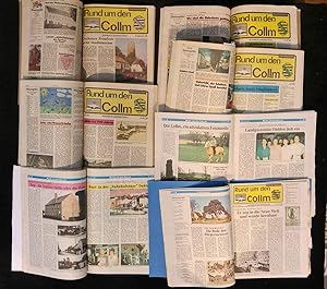 Seller image for 7 Jahrgänge "Rund um den Collm" das Wochenblatt aus der Lokalredaktion Oschatz aus den Jahren 1990 bis 1998 for sale by ANTIQUARIAT Franke BRUDDENBOOKS