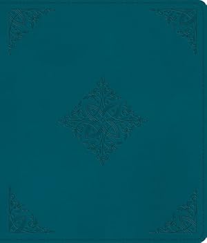 Seller image for Holy Bible : Esv Journaling Bible Trutone, Deep Teal, Fleur-de-lis Design for sale by GreatBookPrices
