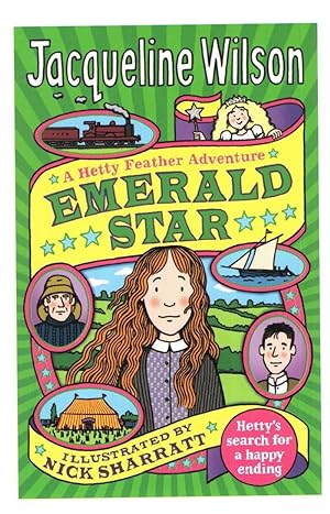 Seller image for Jacqueline Wilson Emerald Star Childrens Book Postcard for sale by Postcard Finder