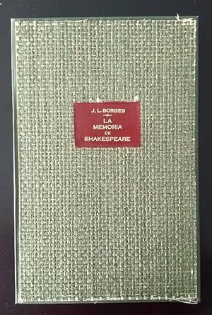 Imagen del vendedor de La memoria de Shakespeare a la venta por Libreria del Signo