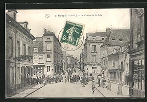 Carte postale Bauge, Le Centre de la Ville