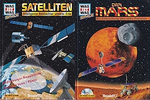 Imagen del vendedor de WAS ist WAS Space: Satelliten - Intelligente Beobachter unserer Welt & Der Mars - Die Erforschung des roten Planeten( beide mit CD-Rom) - Metzler,Rudolf / Engelhardt,Wolfgang a la venta por Oldenburger Rappelkiste