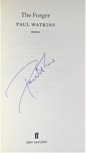 The Forger. Signed Copy