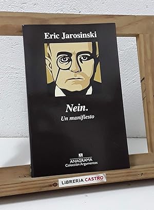 Bild des Verkäufers für Nein. Un manifiesto zum Verkauf von Librería Castro