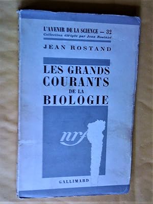 Image du vendeur pour Les grands courants de la biologie mis en vente par Claudine Bouvier