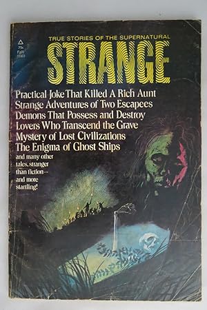 STRANGE MAGAZINE FALL 1972 True Stories of the Supernatural