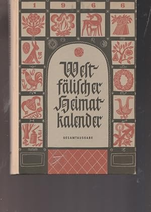 Westfälischer Heimatkalender 1966. Gesamtausgabe. 20. Jahrgang.