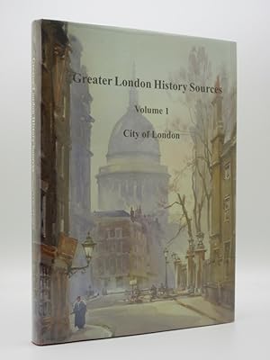 Imagen del vendedor de Greater London History Sources. Volume I City of London a la venta por Tarrington Books