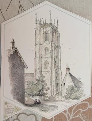 Imagen del vendedor de Bishop's Lydeard. St. Mary the Virgin. a la venta por theoldmapman