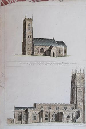 Bild des Verkufers fr Kilmington & North Petherton Churches. zum Verkauf von theoldmapman