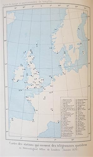 CARTES DU TEMPS ET AVERTISSEMENTS DE TEMPETES