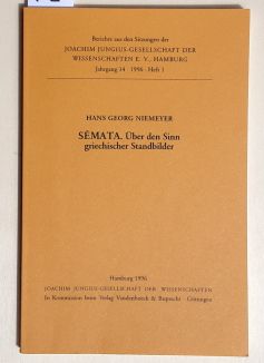 Bild des Verkufers fr SEMATA [SEHMATA]. - ber den Sinn griechischer Standbilder. zum Verkauf von BuchKunst-Usedom / Kunsthalle
