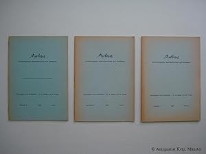 Anthus. Ornithologische Sammelberichte aus Westfalen. 3 Hefte (davon 1 Doppelheft). Jahrgang 3, H...