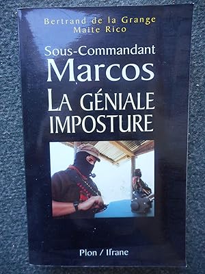 Seller image for Sous commandant marcos - La geniale imposture for sale by Frederic Delbos