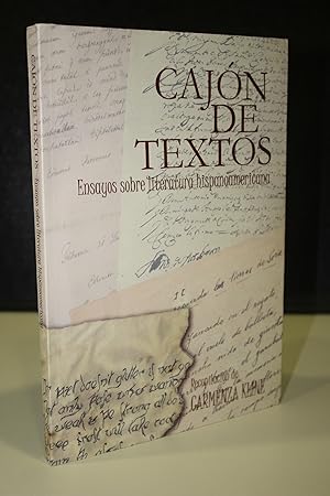 Seller image for Cajn de textos. Ensayos sobre literatura hispanoamericana. for sale by MUNDUS LIBRI- ANA FORTES