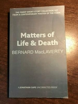 Seller image for MATTERS OF LIFE & DEATH for sale by Happyfish Books