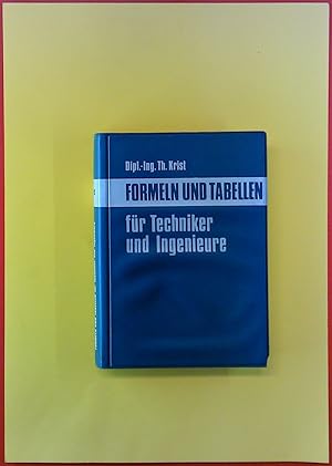 Bild des Verkufers fr Formeln und Tabellen fr Techniker und Ingenieure 6. verbesserte Auflage zum Verkauf von biblion2