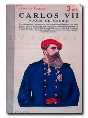 Bild des Verkufers fr NOVELAS Y CUENTOS N 1098: CARLOS VII. DUQUE DE MADRID zum Verkauf von LIBRERIA CLIO