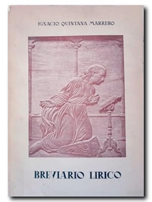 Imagen del vendedor de BREVIARIO LRICO. LIBRO DE HORAS 1932-1945 a la venta por LIBRERIA CLIO