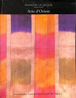 Seller image for Arts d'Orient : vente aux encheres publiques les Lundi 14 et Mardi 15 Avril 1997  14 h 15 for sale by Joseph Burridge Books