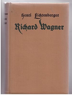 Seller image for Richard Wagner der Dichter und Denker. ein Handbuch seines Lebens und Schaffens for sale by Bcherpanorama Zwickau- Planitz