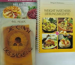 3 Backbücher: Das Backbuch. Die besten Rezepte aus der Weight Watchers Backstube / Weight Watcher...