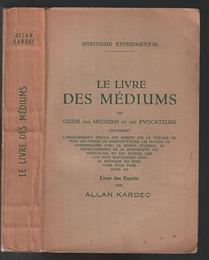 Livre des médiums ou Guide des médiums et des évocateurs (sans date d'édition)