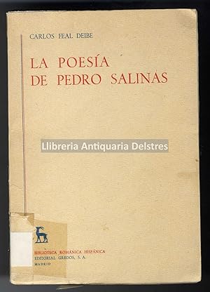 Seller image for La poesa de Pedro Salinas. [Dedicatria autgrafa del autor] for sale by Llibreria Antiquria Delstres