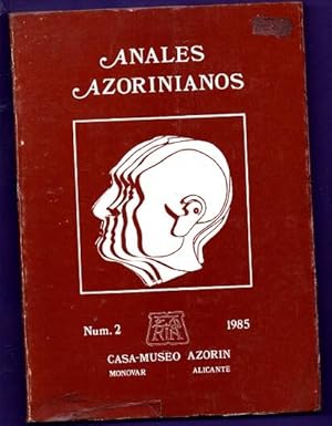 Imagen del vendedor de ANALES AZORINIANOS. N 2 (1985). a la venta por Librera DANTE