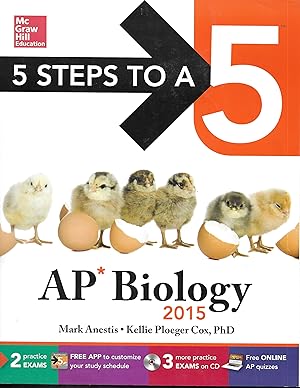 Seller image for 5 Steps to a 5 AP Biology [With CDROM] for sale by Books and Bobs