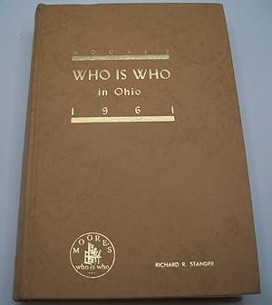 Image du vendeur pour Moore's Who Is Who in Ohio 1961 mis en vente par Easy Chair Books