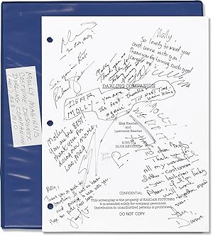 Darling Companion (Costume designer's script for the 2012 film, signed by cast and crew)