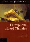 Imagen del vendedor de La respuesta a Lord Chandos a la venta por AG Library