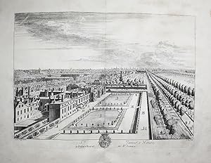"St. James's House." - London St. James Palace garden Garten Gartenarchitektur architecture
