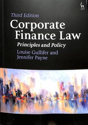 Image du vendeur pour Corporate Finance Law : Principles and Policy mis en vente par GreatBookPrices