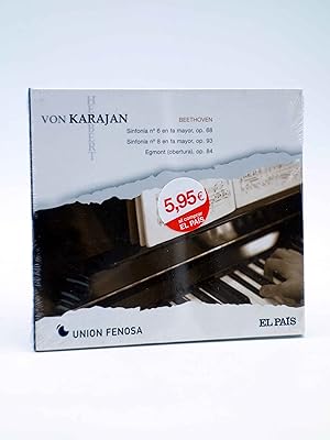 CD HERBERT VON KARAJAN 8. BEETHOVEN: SINFONÍAS Nº 6 Y Nº 8. EGMONT (Von Karajan) El País, 2008. OFRT