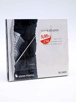 CD HERBERT VON KARAJAN 5. BEETHOVEN: SINFÓNÍAS Nº 2 Y Nº 7 (Von Karajan) El País, 2008. OFRT