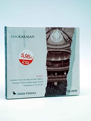 CD HERBERT VON KARAJAN 9. MOZART: SINFONÍAS Nº 35 Y Nº 39. DIVERTIMENTO Nº 1 (Von Karajan). OFRT
