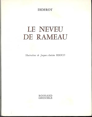 Le neveu de Rameau - Illustrations de Jacques-Antoine Riboud.
