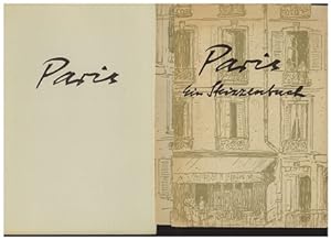 Imagen del vendedor de Paris. Ein Skizzenbuch, a la venta por Antiquariat Appel - Wessling
