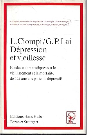 Bild des Verkufers fr problmes actuels en psychiatrie, neurologie, neuro-chirurgie: 2, dpression et vieillesse zum Verkauf von Bouquinerie Le Fouineur