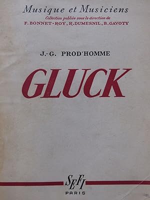 Image du vendeur pour PROD'HOMME J.-G. Gluck 1948 mis en vente par partitions-anciennes