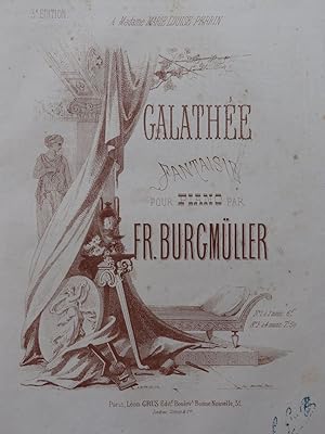 Image du vendeur pour BURGMLLER Frdric Galathe Piano ca1865 mis en vente par partitions-anciennes