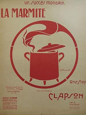 Bild des Verkufers fr CLAPSON C. La Marmite Piano 1919 zum Verkauf von partitions-anciennes