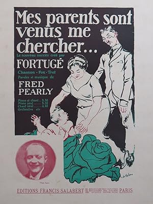 Seller image for PEARLY Fred Mes parents sont venus me chercher Chant Piano 1922 for sale by partitions-anciennes